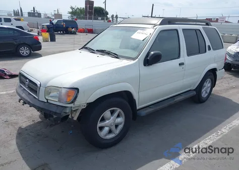2002 Nissan Pathfinder Se from USA, damaged, VIN JN8DR09X62W659583